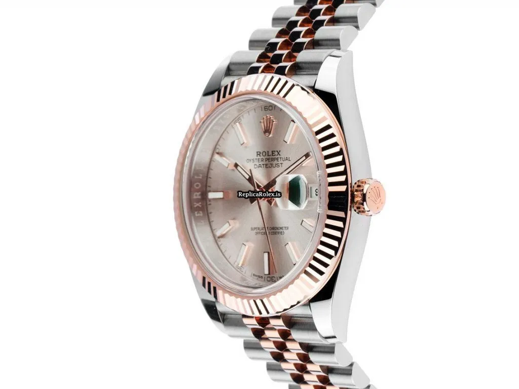 Remarkable Replica Rolex Datejust II 126331 Caliber 3235 Automatic Movement 41mm Gold/steel Case Mens/unisex Watch - Image 2
