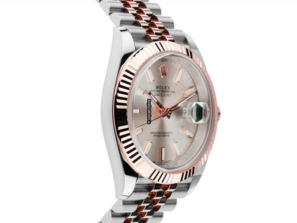 Remarkable Replica Rolex Datejust II 126331 Caliber 3235 Automatic Movement 41mm Gold/steel Case Mens/unisex Watch - Image 3