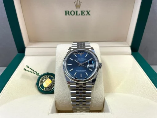 Reliable Fake Rolex Datejust 126200-0005 Caliber 3235 Automatic Movement 36mm Steel Case Mens/unisex Watch - Image 12