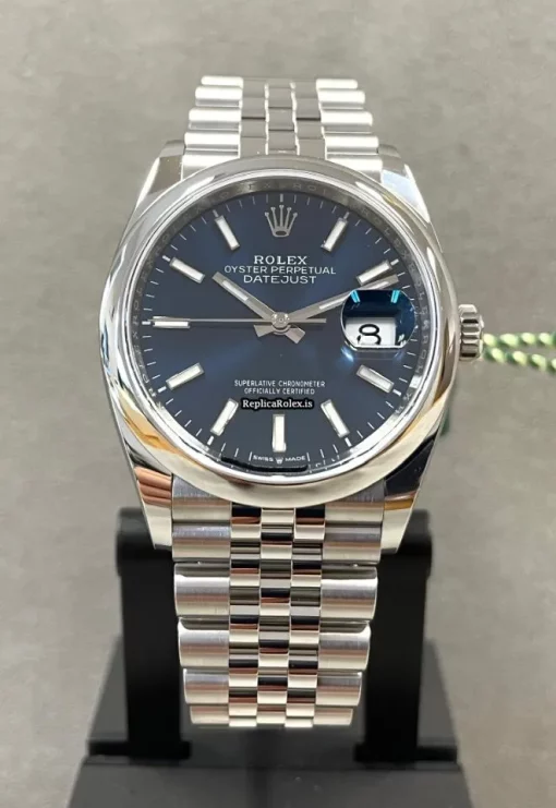 Reliable Fake Rolex Datejust 126200-0005 Caliber 3235 Automatic Movement 36mm Steel Case Mens/unisex Watch - Image 3
