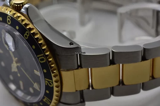 Great Replica Rolex Gmt-master II 16713 Automatic Movement 40mm Gold/steel Case Watch - Image 2