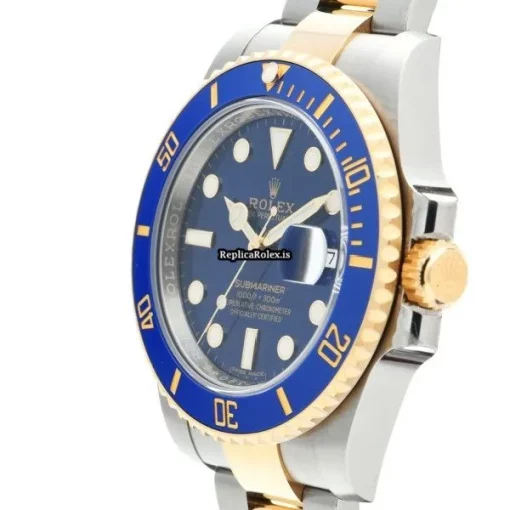 Distinctive Fake Rolex Submariner Date 116613lb Caliber 3135 Automatic Movement 40mm Steel Case Watch - Image 2