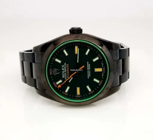 Incredible Replica Rolex Milgauss 116400v Automatic Movement 40mm Steel Case Mens/unisex Watch - Image 2