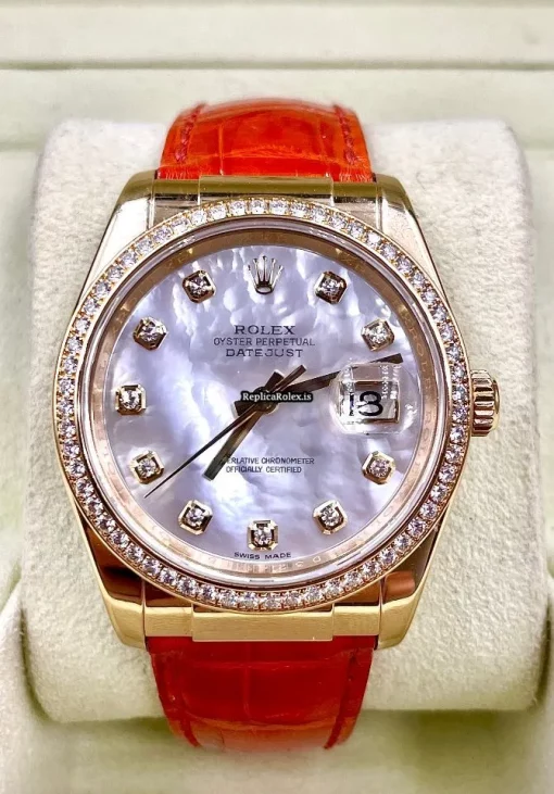 Fabulous Replica Rolex Datejust 116188 Caliber 3135 Automatic Movement 36mm Yellow Gold Case Mens/unisex Watch