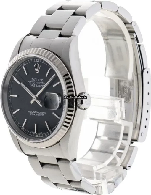 Neat Fake Rolex Datejust 116234-0091 Caliber 3135 Automatic Movement 36mm Steel Case Mens/unisex Watch - Image 2