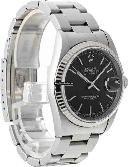 Neat Fake Rolex Datejust 116234-0091 Caliber 3135 Automatic Movement 36mm Steel Case Mens/unisex Watch - Image 3