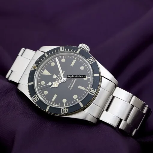 Mind-boggling Fake Rolex Submariner 5508 Caliber 1530 Automatic Movement 37mm Steel Case Watch - Image 3
