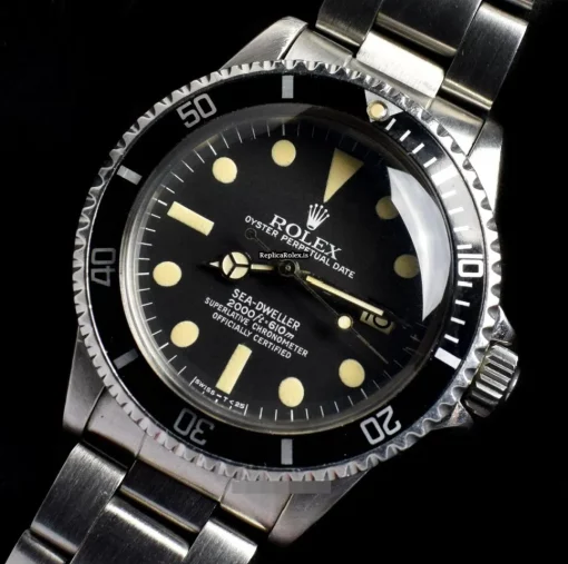 High Quality Fake Rolex Sea-dweller 1665 Automatic Movement 40mm Steel Case Mens/unisex Watch - Image 2