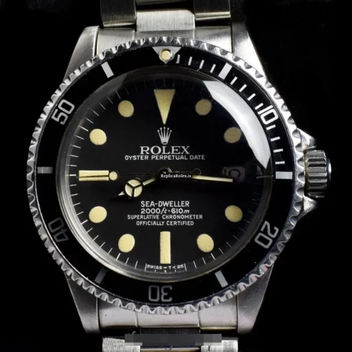 High Quality Fake Rolex Sea-dweller 1665 Automatic Movement 40mm Steel Case Mens/unisex Watch - Image 3