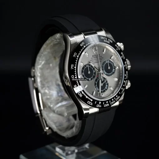 Wonderful Replica Rolex Daytona 116519ln Caliber 4130 Automatic Movement 40mm White Gold Case Mens/unisex Watch - Image 5