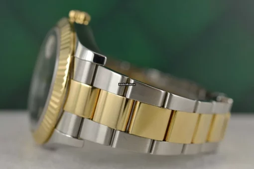 Offering Fake Rolex Datejust II 116333 Caliber 3136 Automatic Movement 41mm Gold/steel Case Mens/unisex Watch - Image 2