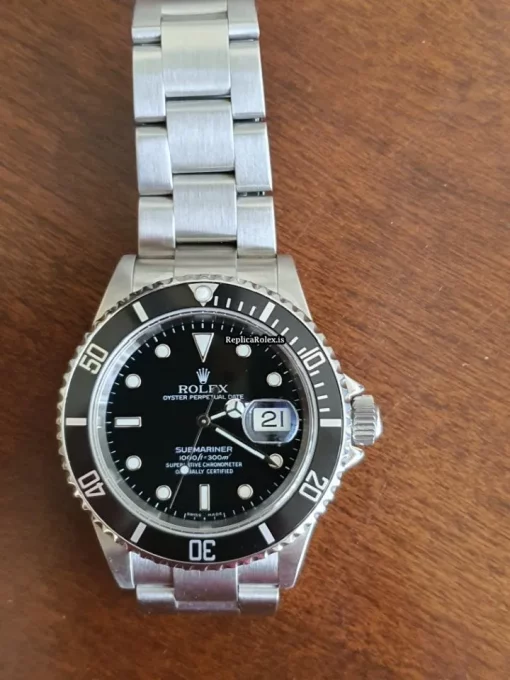 Offering Replica Rolex Submariner Date 16610 Caliber 3135 Automatic Movement 40mm Steel Case Mens/unisex Watch - Image 8