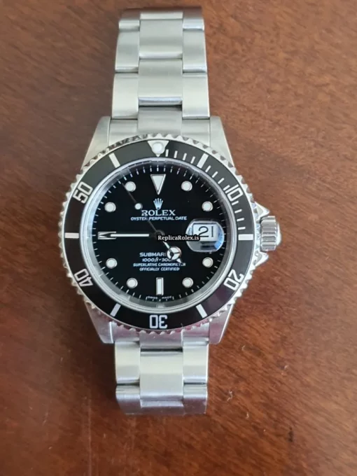 Offering Replica Rolex Submariner Date 16610 Caliber 3135 Automatic Movement 40mm Steel Case Mens/unisex Watch - Image 9