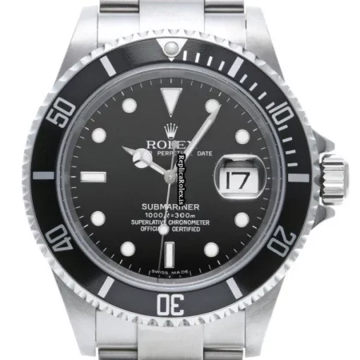 Attractive Replica Rolex Submariner Date 16610 Caliber 3135 Automatic Movement 40mm Steel Case Watch - Image 6