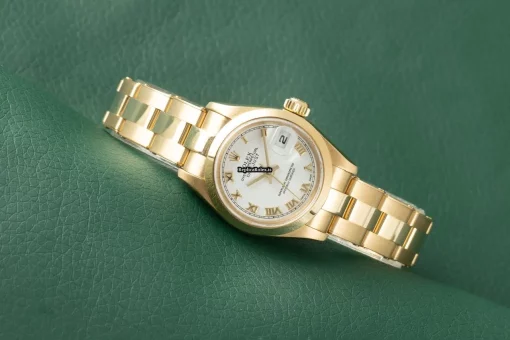 Unique Fake Rolex Lady-datejust 79168 Caliber 2235 Automatic Movement 26mm Yellow Gold Case Womens Watch - Image 2