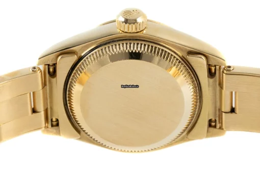 Unique Fake Rolex Lady-datejust 79168 Caliber 2235 Automatic Movement 26mm Yellow Gold Case Womens Watch - Image 9