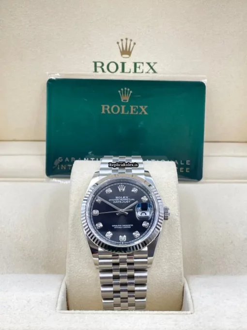 Well Made Replica Rolex Datejust 126234 Caliber 3235 Automatic Movement 36mm Steel Case Mens/unisex Watch - Image 2