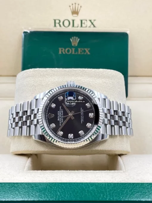 Well Made Replica Rolex Datejust 126234 Caliber 3235 Automatic Movement 36mm Steel Case Mens/unisex Watch - Image 4