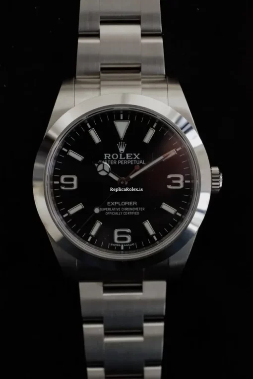 High-end Fake Rolex Explorer 214270 Caliber 3132 Automatic Movement 39mm Steel Case Mens/unisex Watch - Image 7