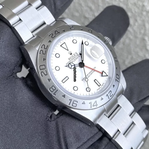 Stylish Replica Rolex Explorer II 16570 Caliber 3185 Automatic Movement 40mm Steel Case Mens/unisex Watch - Image 11