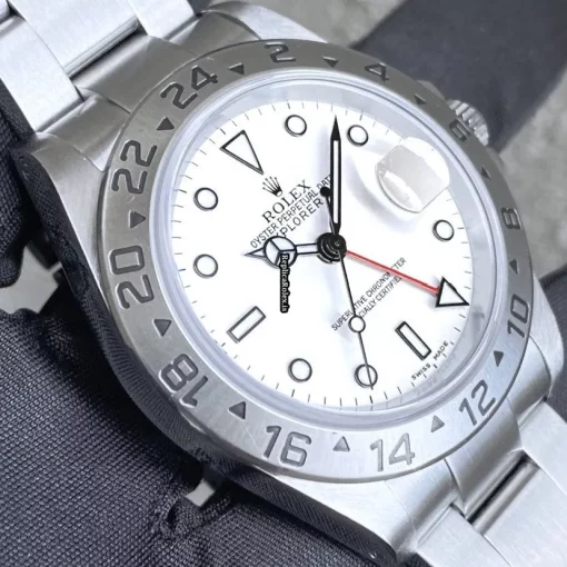 Stylish Replica Rolex Explorer II 16570 Caliber 3185 Automatic Movement 40mm Steel Case Mens/unisex Watch - Image 4