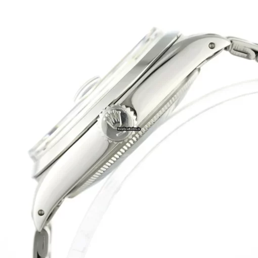 Fine Fakes Rolex Oyster Perpetual Date 1500 Automatic Movement 34mm Steel Case Watch - Image 5