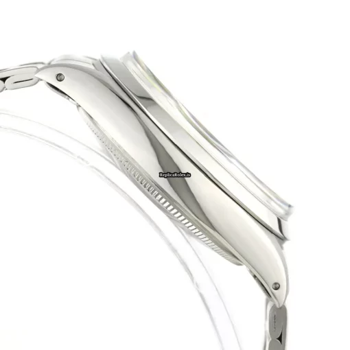 Fine Fakes Rolex Oyster Perpetual Date 1500 Automatic Movement 34mm Steel Case Watch - Image 6