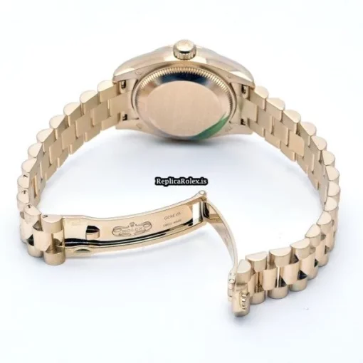 Top Replica Rolex Lady-datejust 179178g Automatic Movement 26mm Yellow Gold Case Womens Watch - Image 3