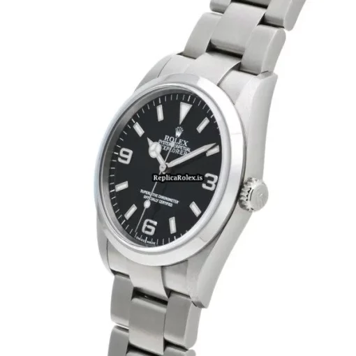 Suitable Replicas Rolex Explorer 114270 Caliber 3130 Automatic Movement 36mm Steel Case Watch - Image 2
