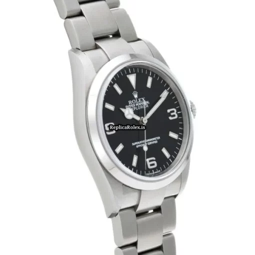 Suitable Replicas Rolex Explorer 114270 Caliber 3130 Automatic Movement 36mm Steel Case Watch - Image 3