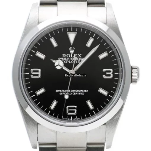 Suitable Replicas Rolex Explorer 114270 Caliber 3130 Automatic Movement 36mm Steel Case Watch - Image 6
