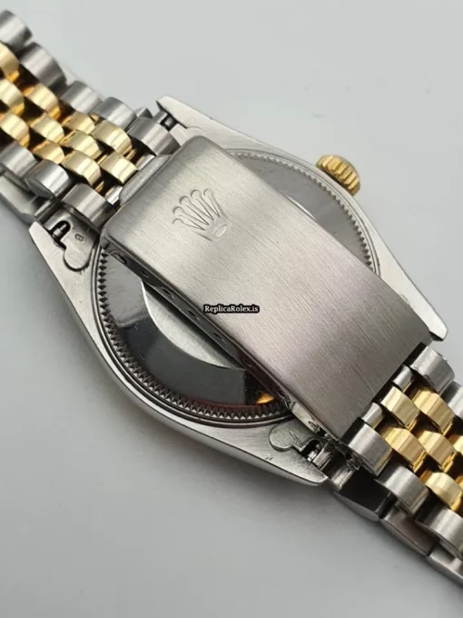 Distinctive Replica Rolex Lady-datejust 68273 Caliber 2135 Automatic Movement 31mm Gold/steel Case Womens Watch - Image 12