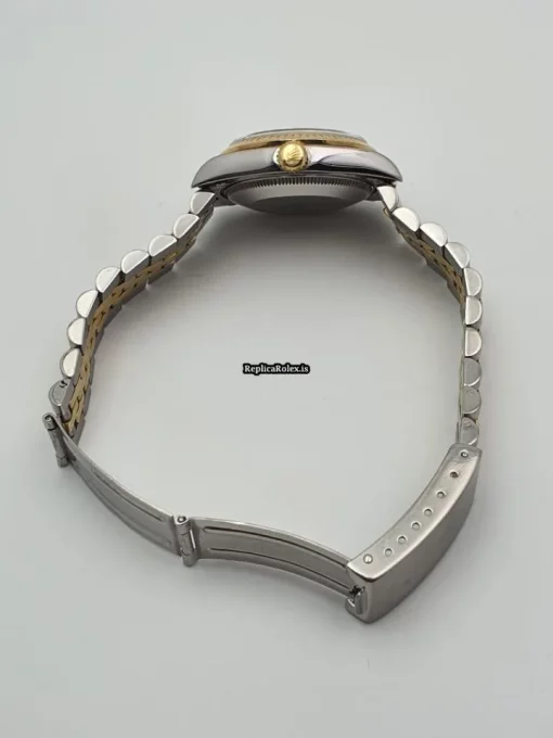 Distinctive Replica Rolex Lady-datejust 68273 Caliber 2135 Automatic Movement 31mm Gold/steel Case Womens Watch - Image 13