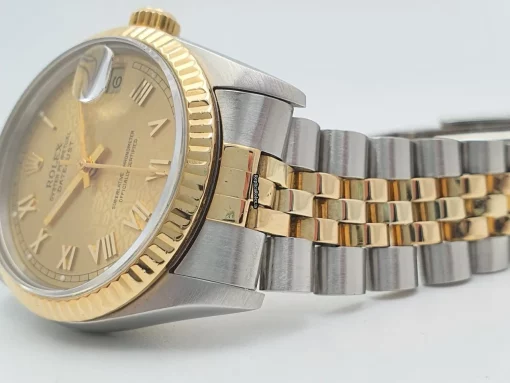 Distinctive Replica Rolex Lady-datejust 68273 Caliber 2135 Automatic Movement 31mm Gold/steel Case Womens Watch - Image 8