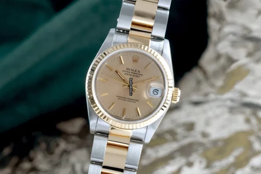 Marvellous Fake Rolex Lady-datejust 68273 Caliber 2135 Automatic Movement 31mm Gold/steel Case Womens Watch