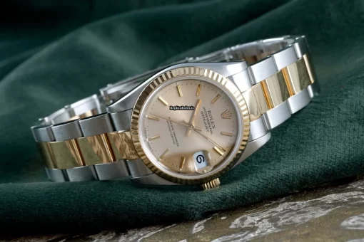 Marvellous Fake Rolex Lady-datejust 68273 Caliber 2135 Automatic Movement 31mm Gold/steel Case Womens Watch - Image 3