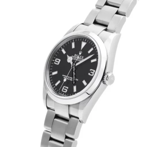 Incredible Fake Rolex Explorer 114270 Caliber 3130 Automatic Movement 36mm Steel Case Watch - Image 2