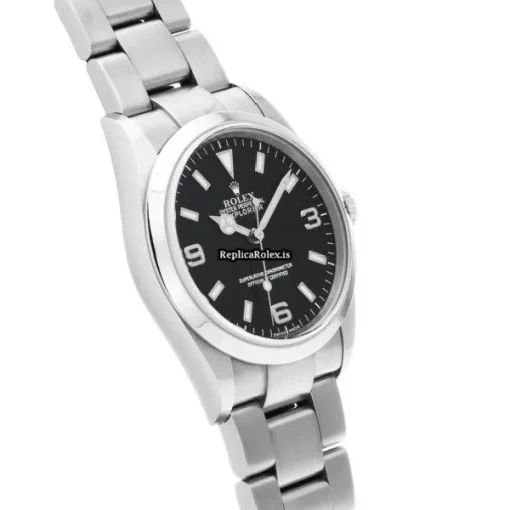 Incredible Fake Rolex Explorer 114270 Caliber 3130 Automatic Movement 36mm Steel Case Watch - Image 3