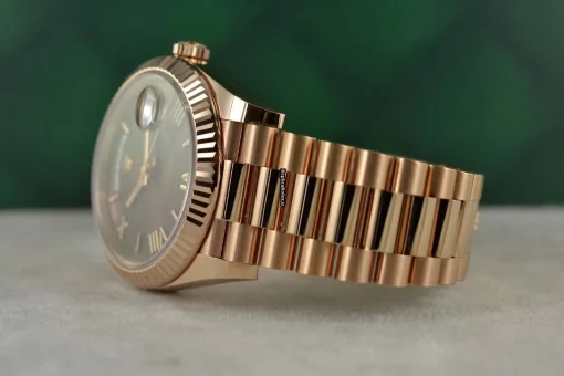 Aaa Replica Rolex Day-date 40 228235-0006 Caliber 3255 Automatic Movement 40mm Rose Gold Case Mens/unisex Watch - Image 3
