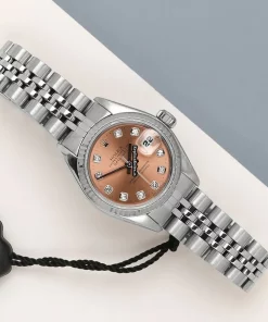 Attractive Fake Rolex Lady-datejust 79174 Automatic Movement 26mm Gold/steel Case Watch