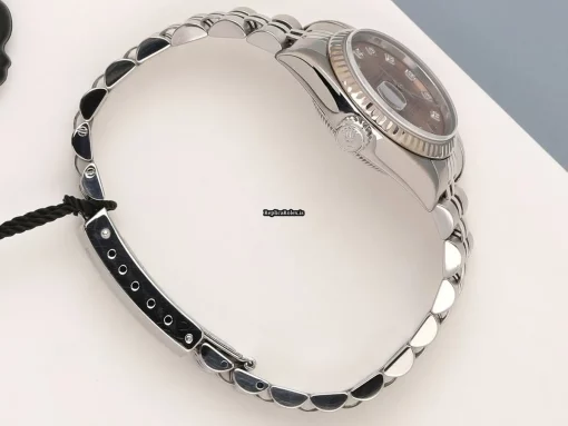 Attractive Fake Rolex Lady-datejust 79174 Automatic Movement 26mm Gold/steel Case Watch - Image 7