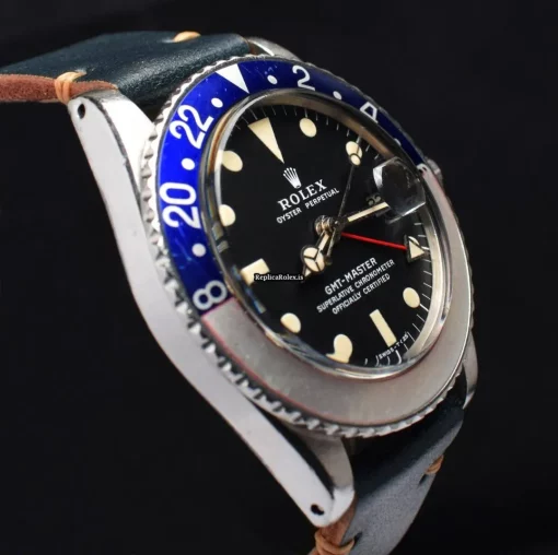 Amazing Imitation Rolex Gmt-master 1675 Automatic Movement Steel Case Mens/unisex Watch - Image 4