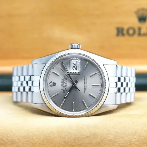 Inexpensive Replica Rolex Datejust 16014 Caliber 3035 Automatic Movement 36x42mm Steel Case Mens/unisex Watch - Image 2