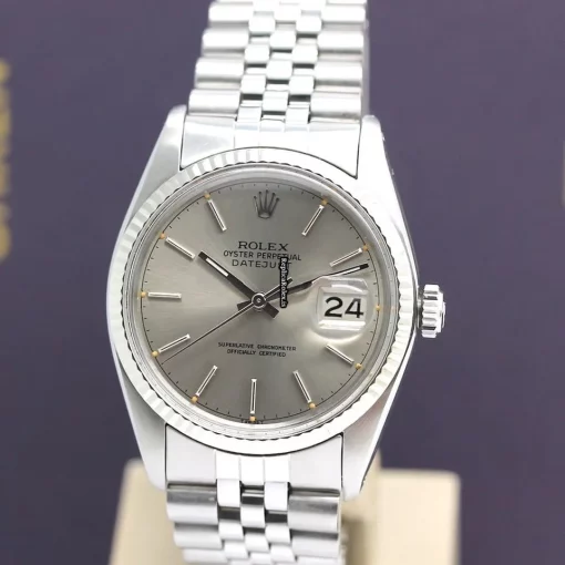 Inexpensive Replica Rolex Datejust 16014 Caliber 3035 Automatic Movement 36x42mm Steel Case Mens/unisex Watch - Image 8