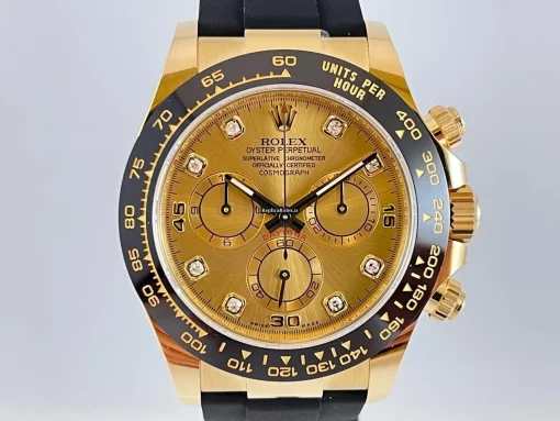 Reliable Fake Rolex Daytona 116518ln Caliber 4130 Automatic Movement 40mm Yellow Gold Case Mens/unisex Watch