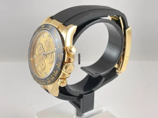 Reliable Fake Rolex Daytona 116518ln Caliber 4130 Automatic Movement 40mm Yellow Gold Case Mens/unisex Watch - Image 3