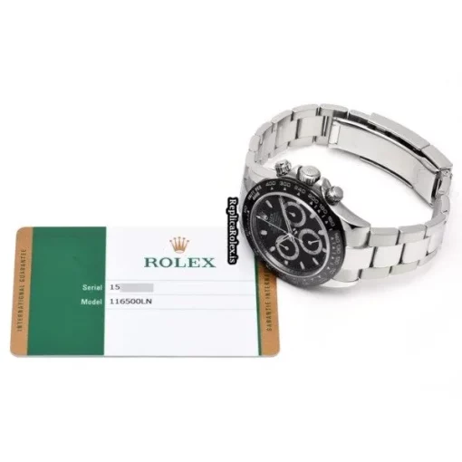 Appealing Replica Rolex Daytona 116500ln Caliber 4130 Automatic Movement 40mm Steel Case Watch - Image 5