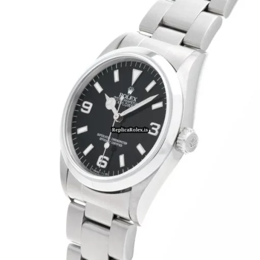 Defect Replica Rolex Explorer 14270 Caliber 3000 Automatic Movement 36mm Steel Case Watch - Image 2