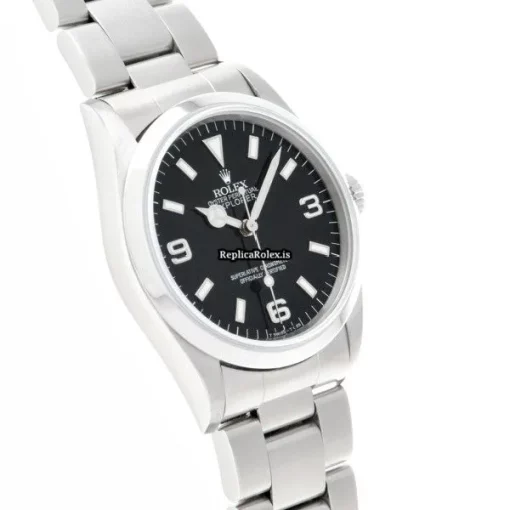 Defect Replica Rolex Explorer 14270 Caliber 3000 Automatic Movement 36mm Steel Case Watch - Image 3