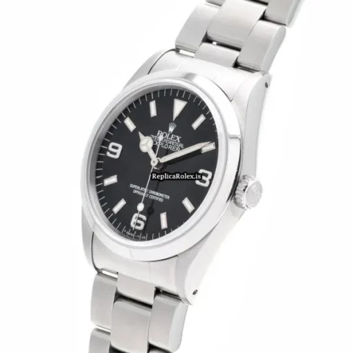 Stylish Replica Rolex Explorer 14270 Caliber 3000 Automatic Movement 36mm Steel Case Watch - Image 2